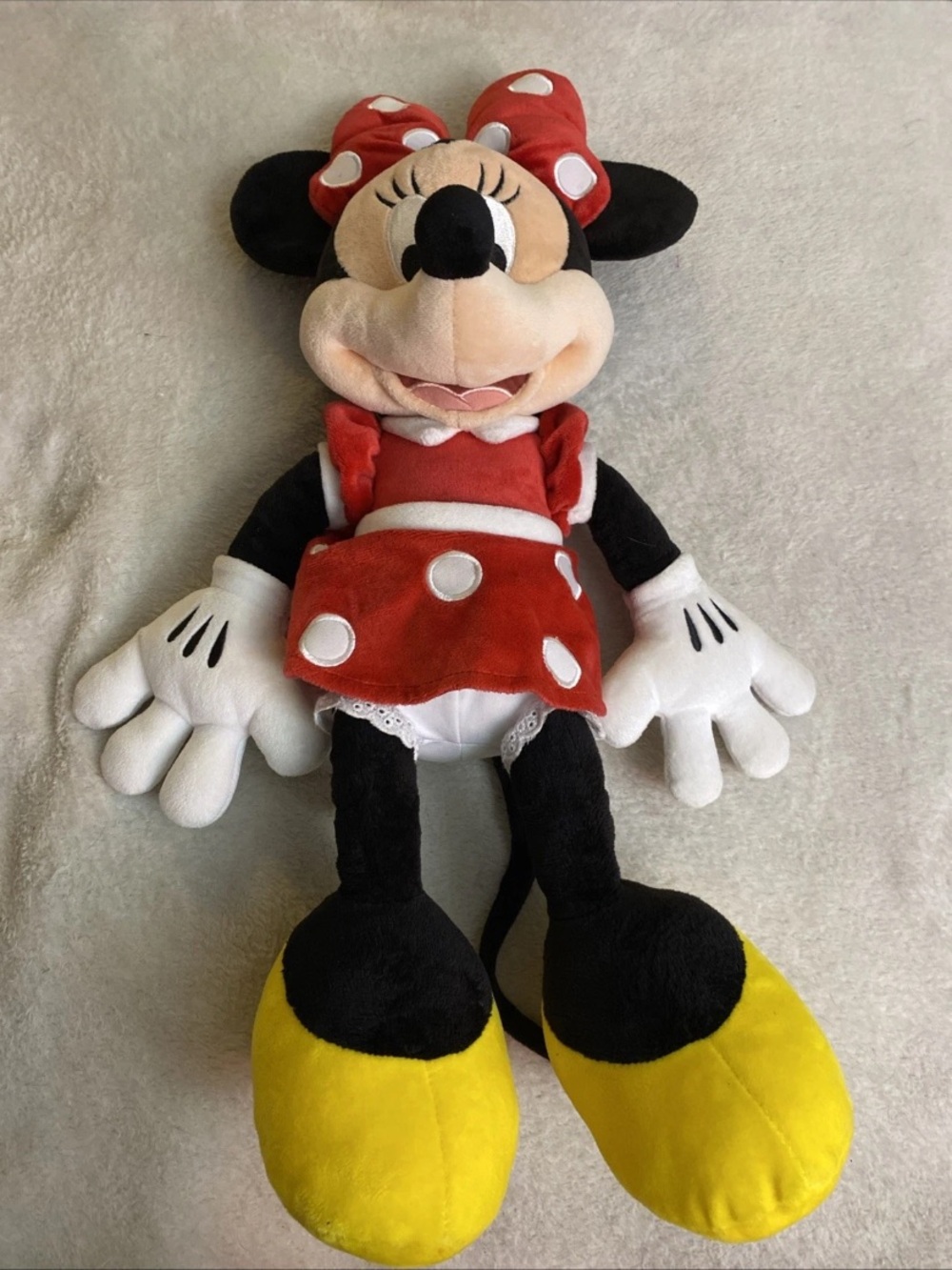 Authentic Original Disney Parks 18” Minnie Mouse Plush 90's Disney Minnie Plush